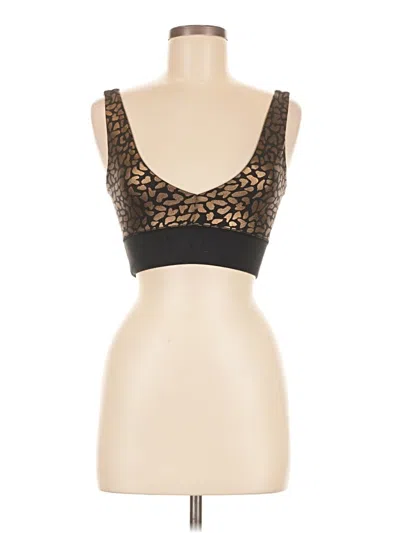 Pre-owned Ivl Collective Sports Bra In Black