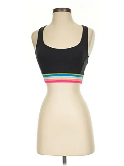 Pre-owned Ivl Collective Sports Bra In Black