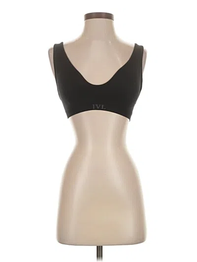 Pre-owned Ivl Collective Tank Top Tan Strapless Neckline Tops