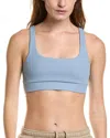 Ivl Collective Twisted Back Bra In Blue