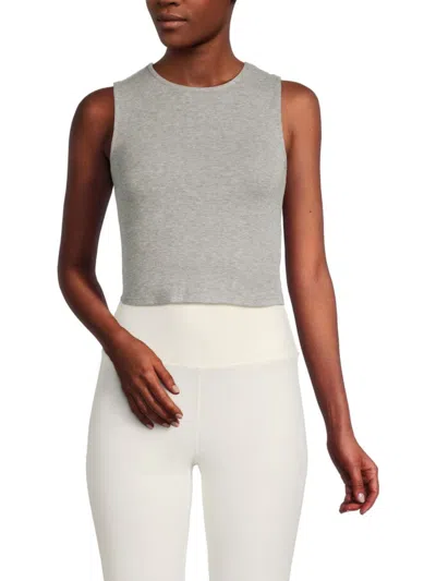 Ivl Women's Cotton-blend Base Tank In Heather Grey