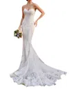 Ivoire By Kitty Chen Kate Fit And Flare Wedding Dress In Ivory In White