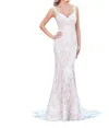 Ivoire By Kitty Chen Viviana Fit And Flare Dress In Ivory In White