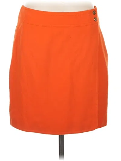 Pre-owned Ivonne Casual Skirt In Orange
