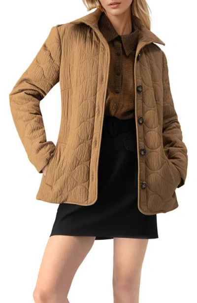 Ivonne Padded Jacket In Brown