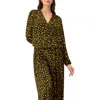Ivonne Polka Dot Straight Blouse In Black