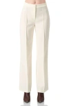Ivonne Straight-leg Tailored Trousers In White