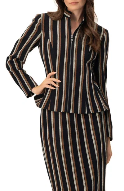 IVONNE IVONNE STRIPED JACKET