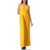 Ivonne Wide-leg Yellow Jumpsuit In Yellow