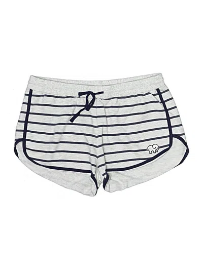 Pre-owned Ivory Ella Athletic Shorts In Silver