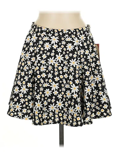 Pre-owned Ivory Ella Casual Skirt In Black