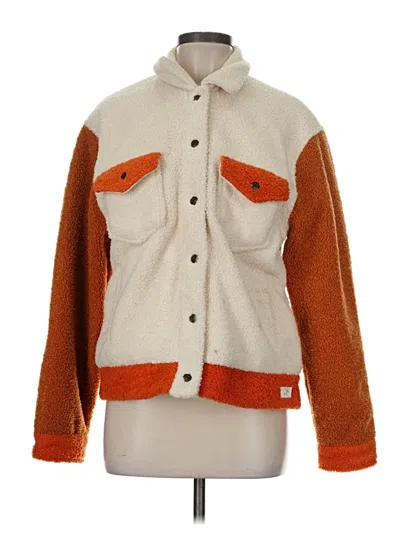 Pre-owned Ivory Ella Jacket In Orange