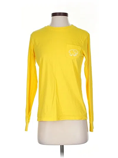 Pre-owned Ivory Ella Long Sleeve T-shirt In Yellow