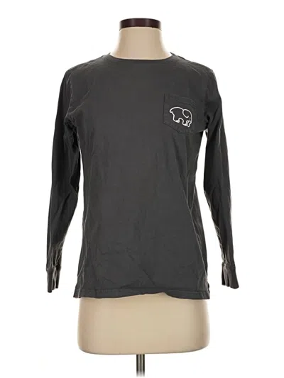 Pre-owned Ivory Ella Long Sleeve T-shirt In Gray