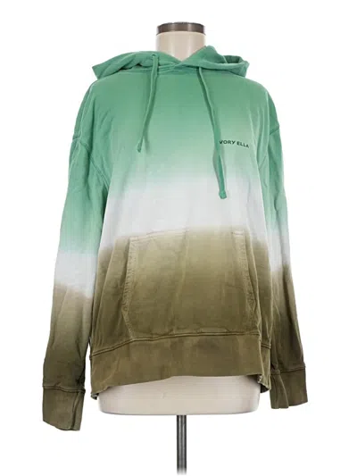 Pre-owned Ivory Ella Long Sleeve T-shirt In Green