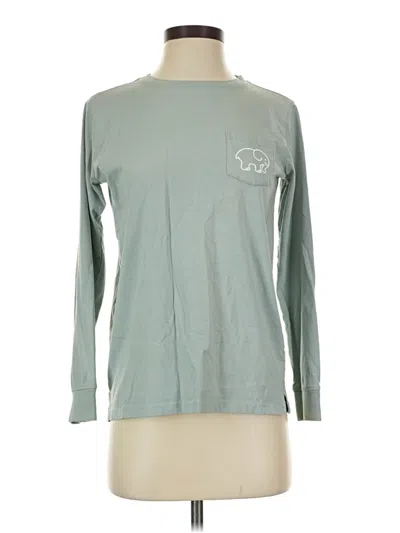 Pre-owned Ivory Ella Long Sleeve T-shirt In Green