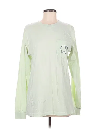 Pre-owned Ivory Ella Long Sleeve T-shirt In Green