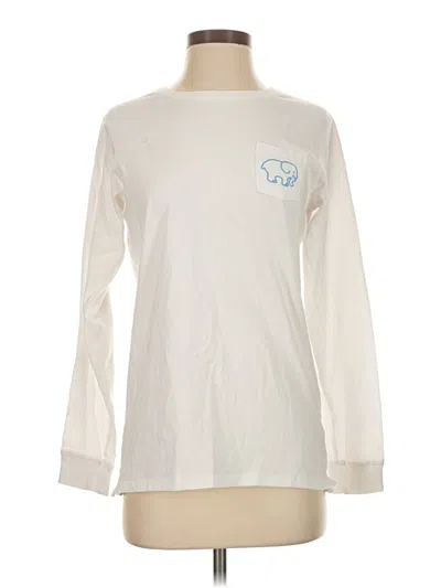 Pre-owned Ivory Ella Long Sleeve T-shirt In Ivory