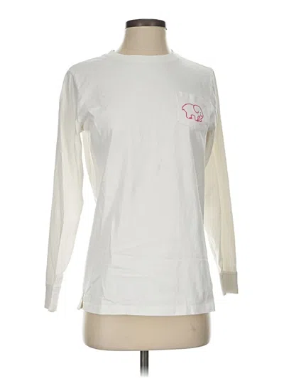 Pre-owned Ivory Ella Long Sleeve T-shirt In Ivory