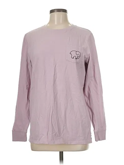 Pre-owned Ivory Ella Long Sleeve T-shirt In Pink