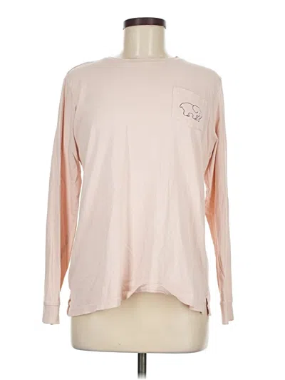 Pre-owned Ivory Ella Long Sleeve T-shirt In Pink