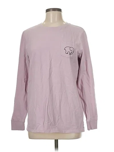 Pre-owned Ivory Ella Long Sleeve T-shirt In Pink