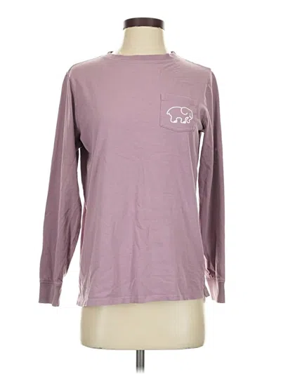 Pre-owned Ivory Ella Long Sleeve T-shirt In Purple