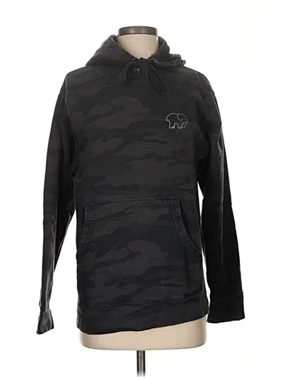 Pre-owned Ivory Ella Pullover Hoodie In Black
