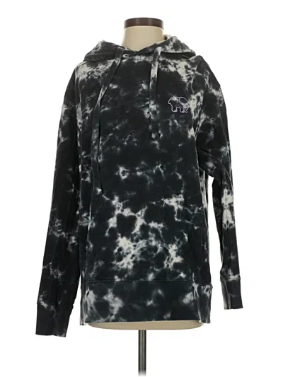 Pre-owned Ivory Ella Pullover Hoodie In Black