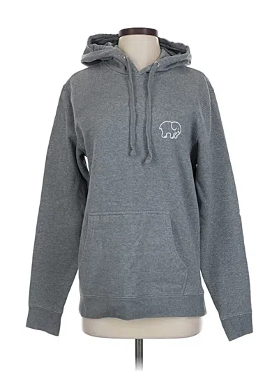 Pre-owned Ivory Ella Pullover Hoodie In Gray
