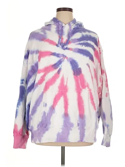 Pre-owned Ivory Ella Pullover Hoodie In Purple