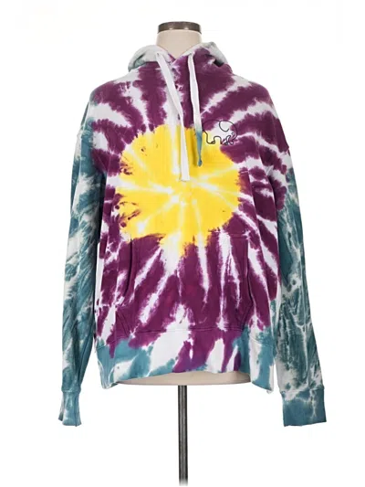 Pre-owned Ivory Ella Pullover Hoodie In Purple