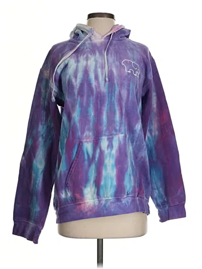 Pre-owned Ivory Ella Pullover Hoodie In Purple