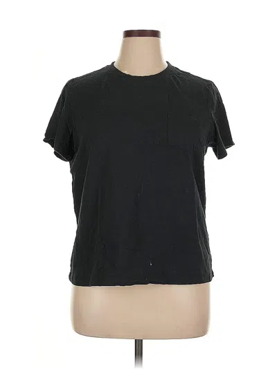 Pre-owned Ivory Ella Short Sleeve T-shirt In Black