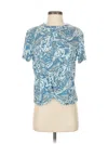 Ivory Ella Short Sleeve T-shirt In Blue