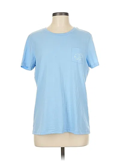 Pre-owned Ivory Ella Short Sleeve T-shirt In Blue
