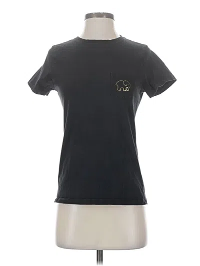 Pre-owned Ivory Ella Short Sleeve T-shirt In Black