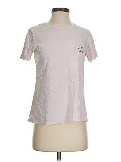 Pre-owned Ivory Ella Short Sleeve T-shirt In Ivory
