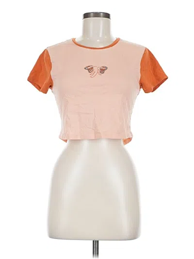 Pre-owned Ivory Ella Short Sleeve T-shirt In Orange