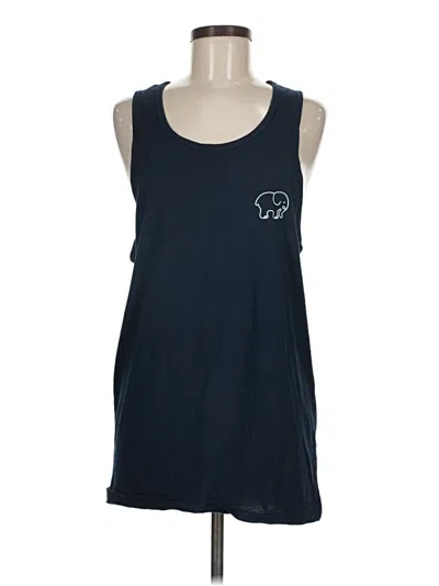 Pre-owned Ivory Ella Sleeveless T-shirt In Blue
