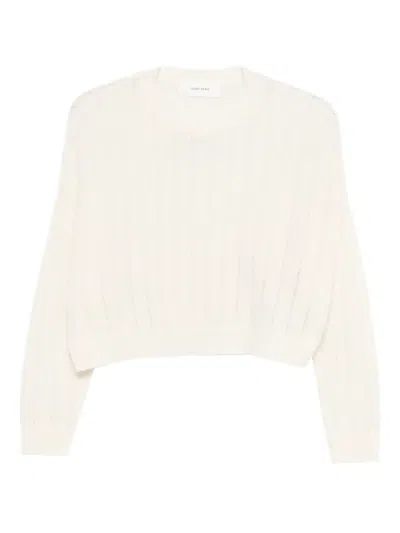 Ivory Paris Crew-neck Sweater In Neutral