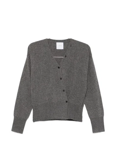 Ivory Paris Hora Button-up Cardigan In Grey