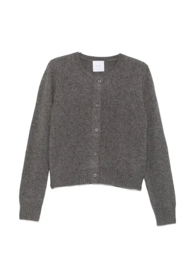 Ivory Paris Lucy Button-up Cardigan In 그레이