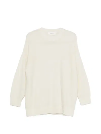 Ivory Paris Sequin Crew-neck Sweater In Neutral