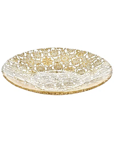 Ivv Arabesque Gold Leaf Centerpiece In Neutral