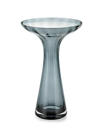 Ivv Cage Flared-rim Vase In Blue