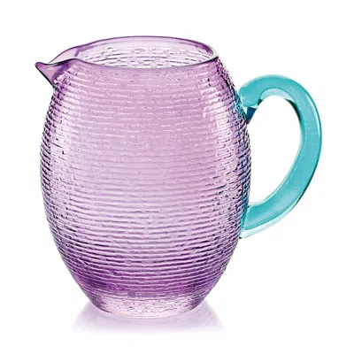 Ivv Industria Vetraria Valdarnese Multicolor Pitcher In Purple