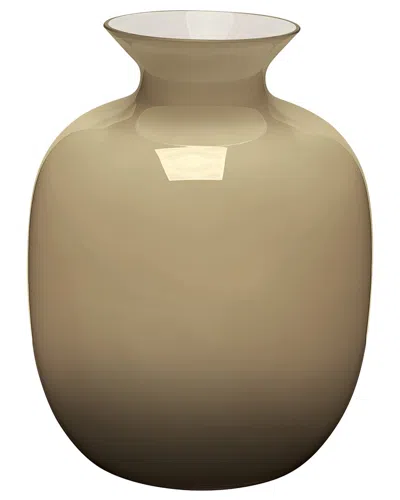 Ivv Rialto Medium 9in Cased Glass Vase In Brown