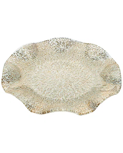 Ivv Special Scalloped Platter In Neutral