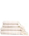 IVY 4PC IVY COLLECTION MAINE TRADITIONAL TOWEL SET